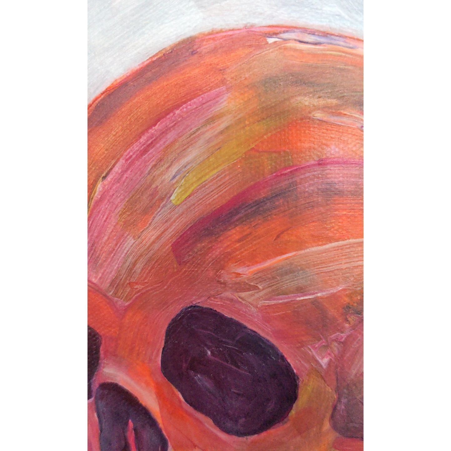 PAINTING - BARE MY BONES (33cm x 33cm)
