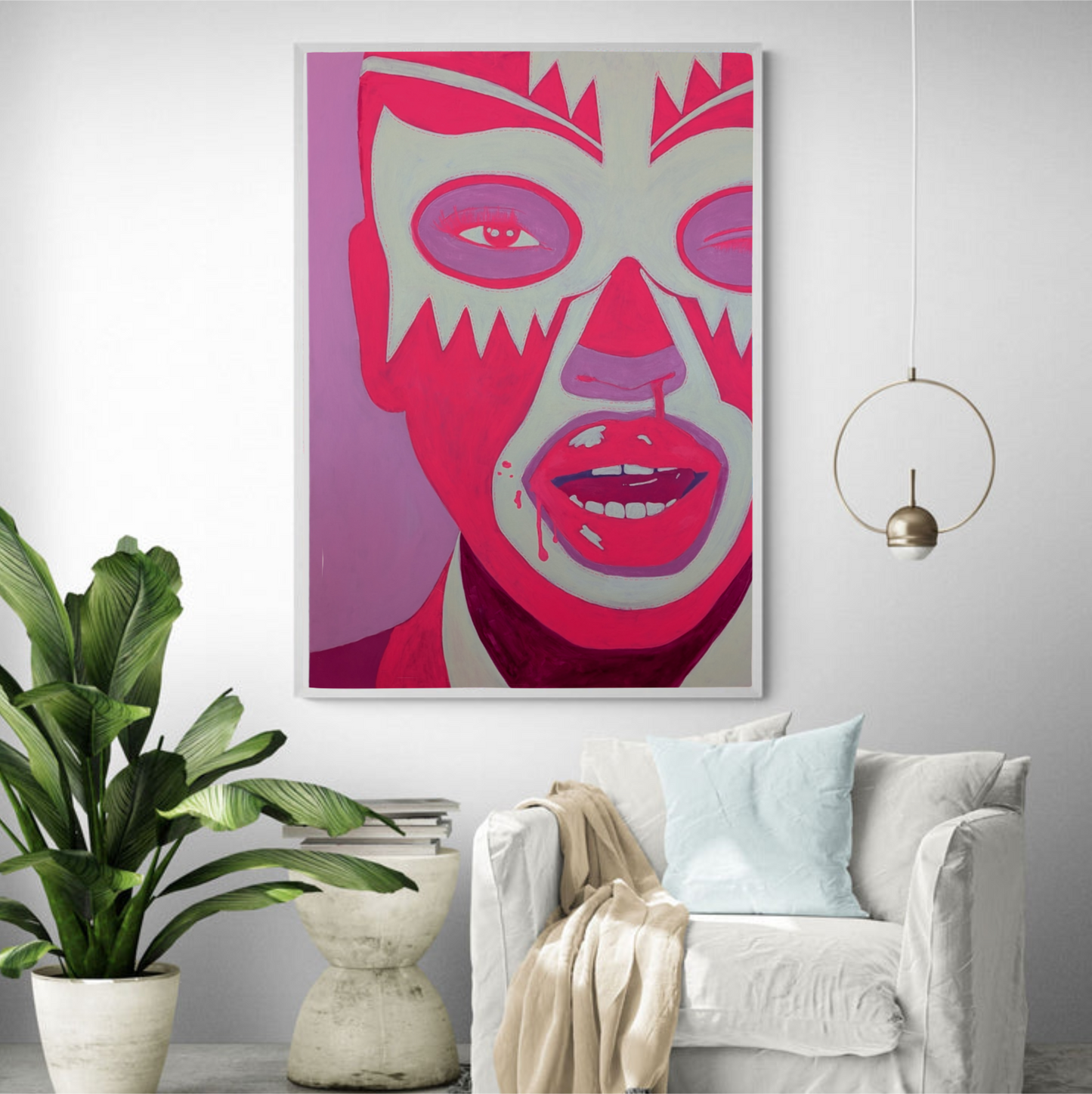 PAINTING - THE FIGHTER (130cm x 92cm)