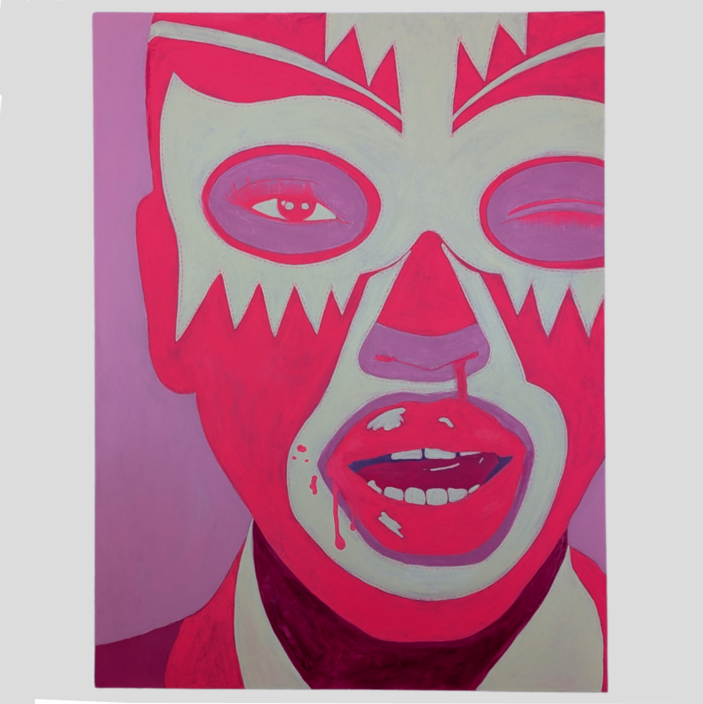 PAINTING - THE FIGHTER (130cm x 92cm)